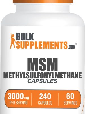MSM 3000 mg – 240 cápsulas
