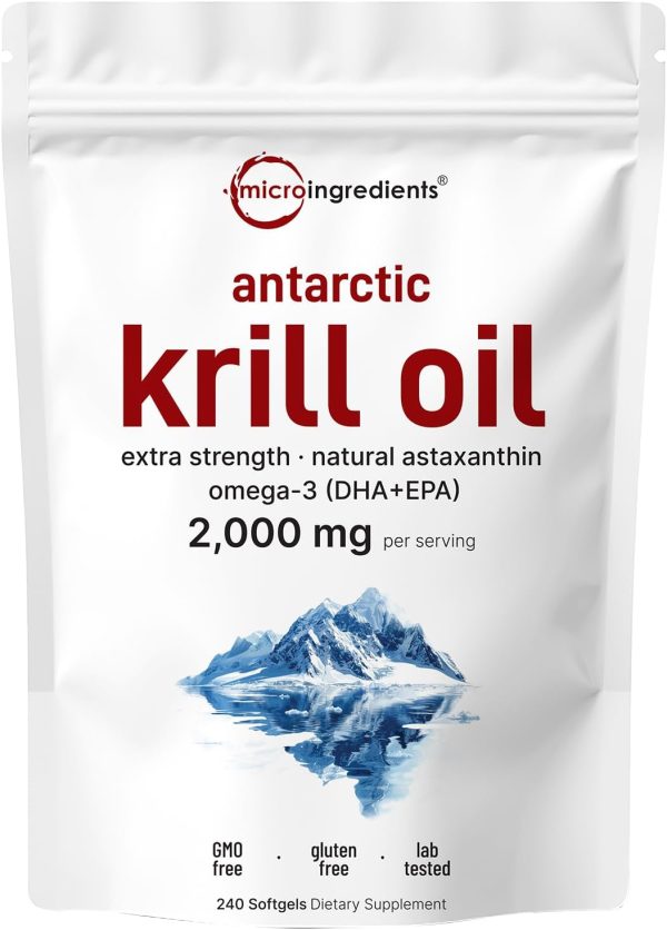 Krill Oil 2000 mg (240 cápsulas)