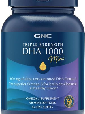 DHA 1000 mg Omega-3 | 90 capsulas