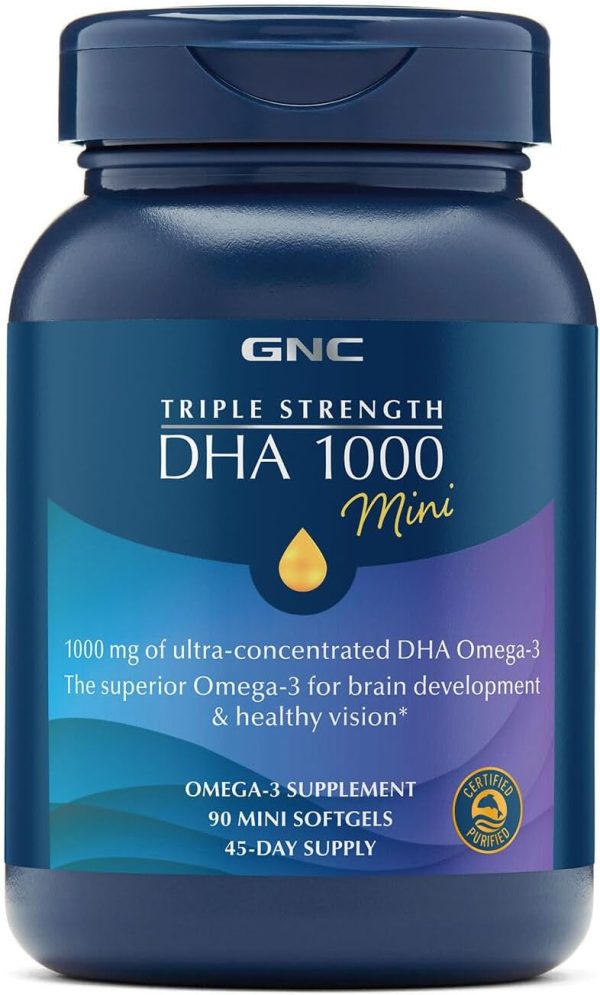 DHA 1000 mg Omega-3 | 90 capsulas