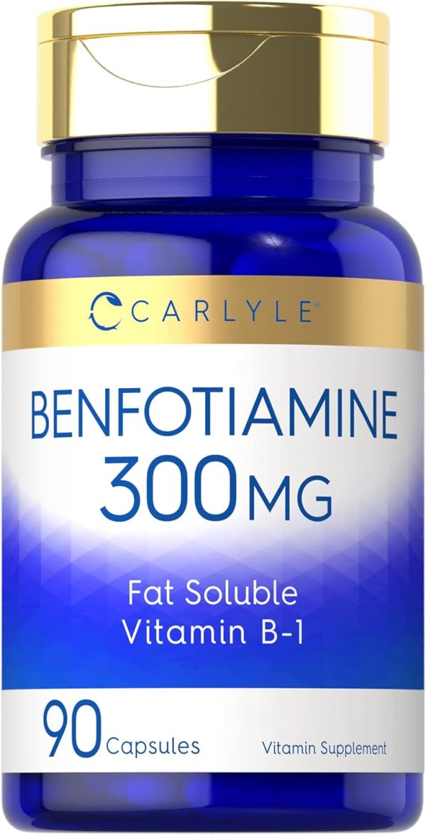 Benfotiamina 300mg | 90 Cápsulas | Vitamina B-1