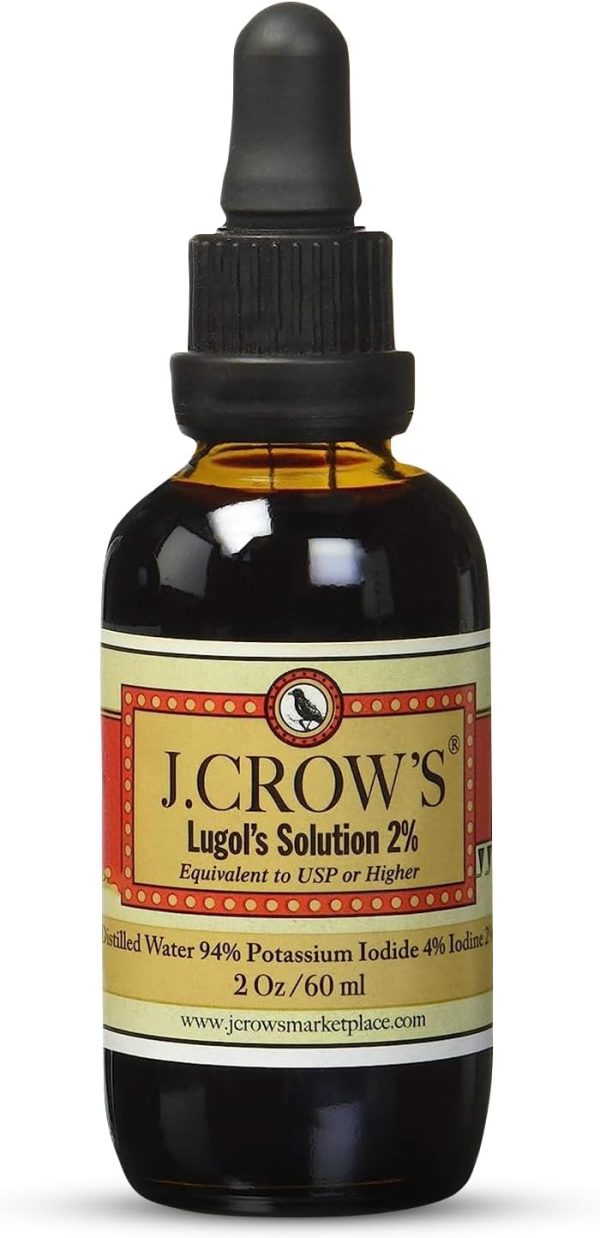 Yodo Iodine Lugol's 2% 2oz/60ml