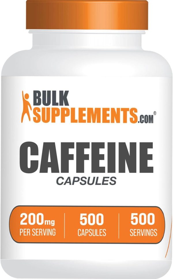 Cafeina, 200mg, 500 Cap