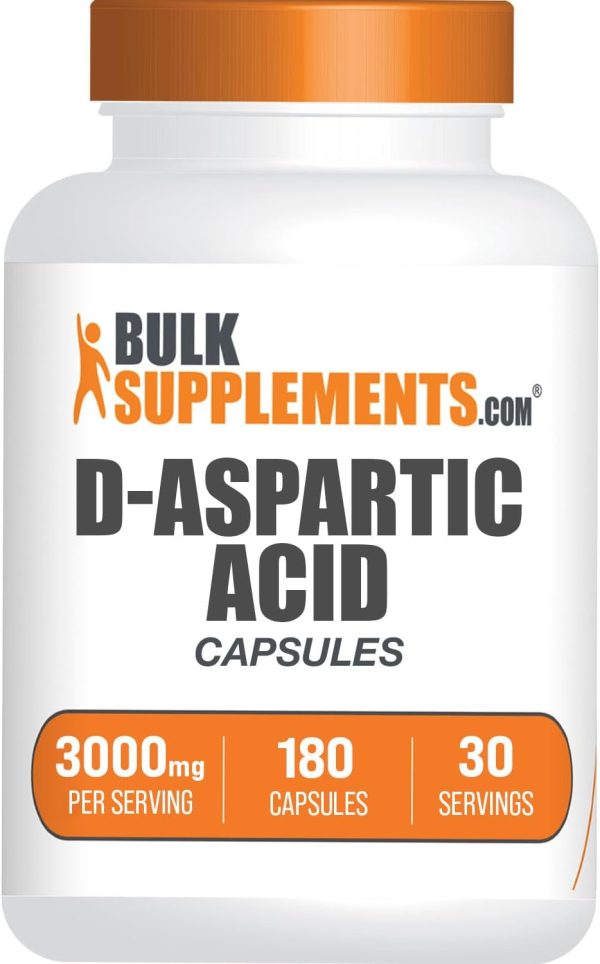 Acido D-Aspartico 3000mg / 180 cápsulas