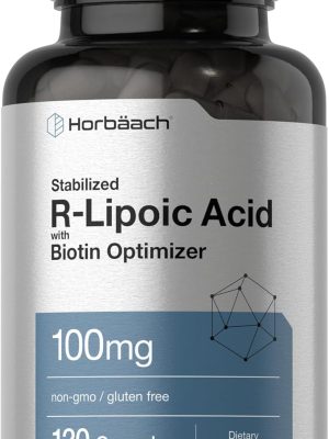 R Ácido Alfa Lipoico 100 mg 120 caps