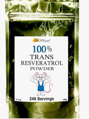 Trans resveratrol Polvo 60 gramos Puro.