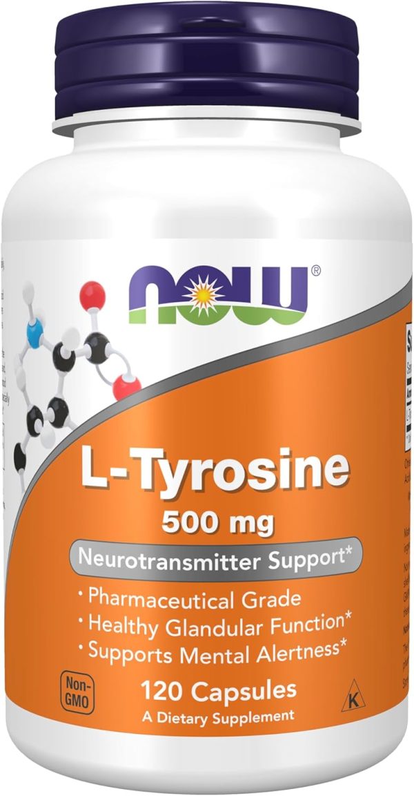 L- Tyrosin 500 mg / 120 capsulas