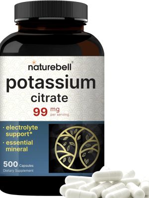 Citrato de Potasio 99 mg – 500 cápsulas