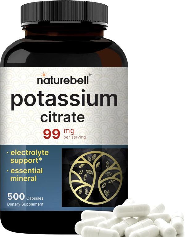 Citrato de Potasio 99 mg – 500 cápsulas