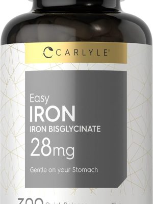 Hierro Bisglicinato 28 mg – 300 cápsulas