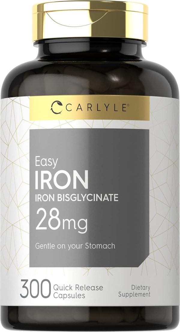 Hierro Bisglicinato 28 mg – 300 cápsulas
