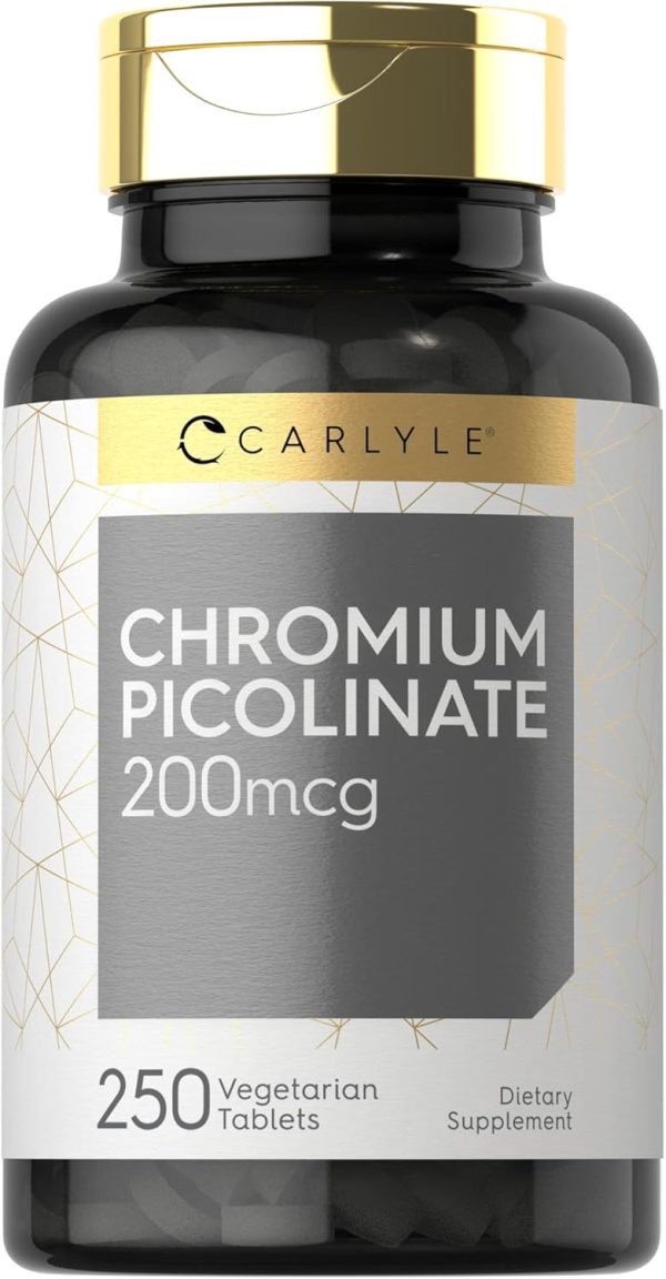 Chromium Picolinate 200 mcg – 250 cápsulas