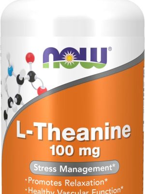 L- Theanine 100mg / 100 capsulas