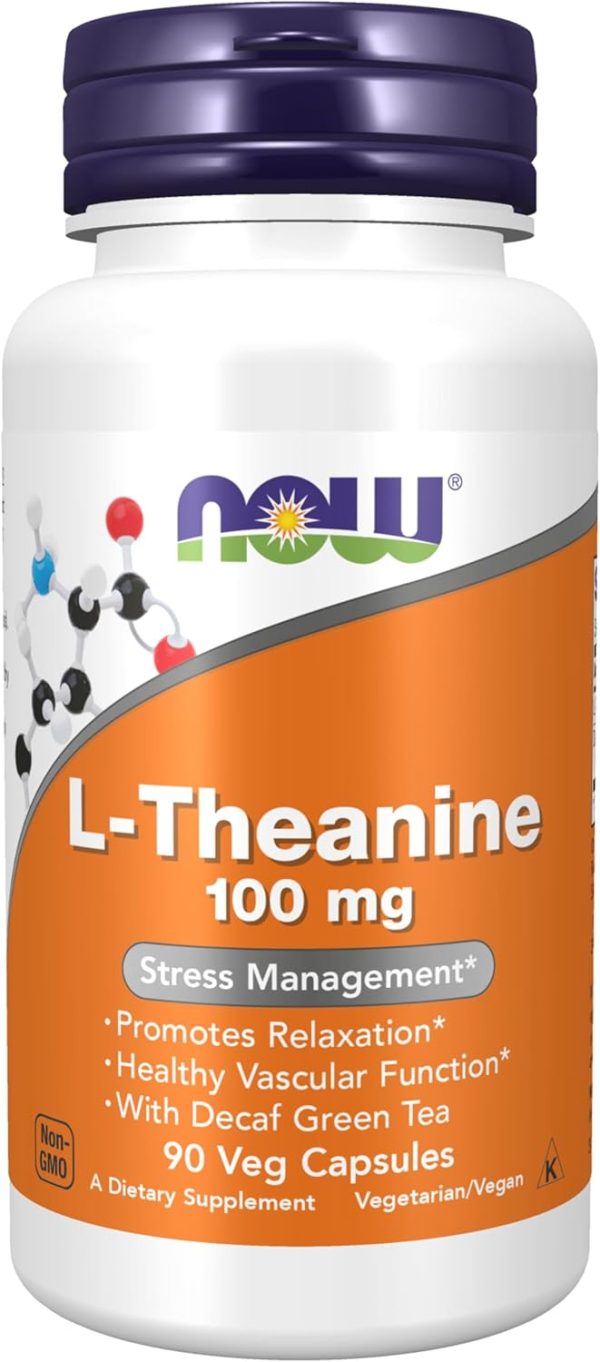 L- Theanine 100mg / 100 capsulas