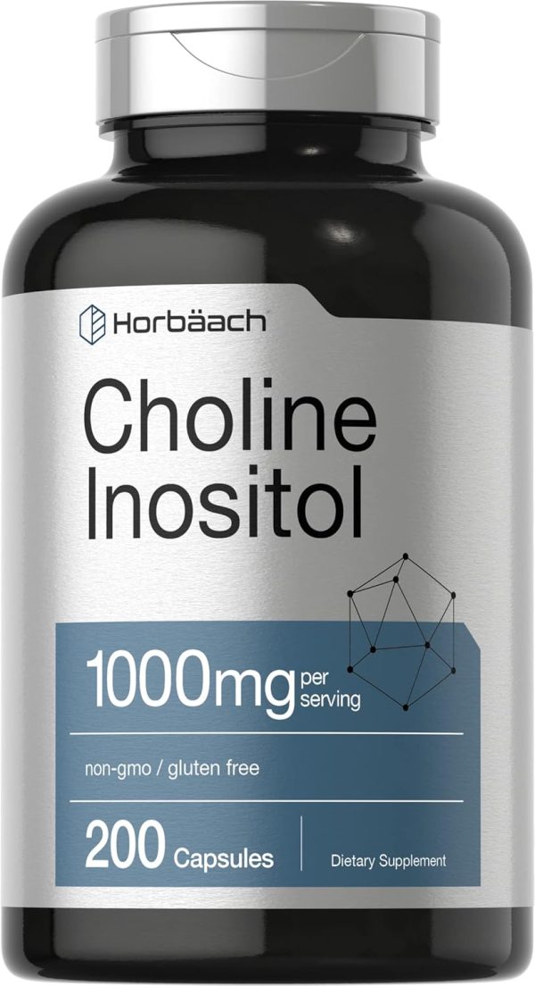 Choline Inositol 1000 mg – 200 cápsulas