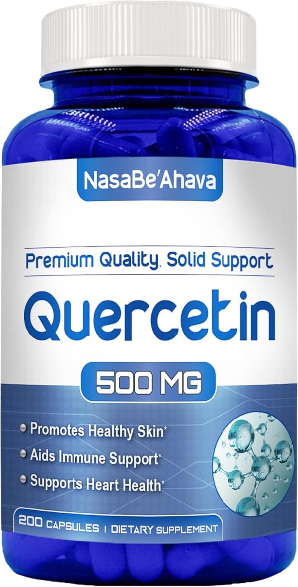 Quercetina (200 cápsulas de 500 mg)