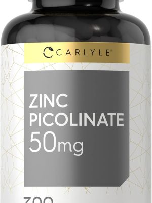 ZINC PICOLINATE 50 mg / 240 Capsulas