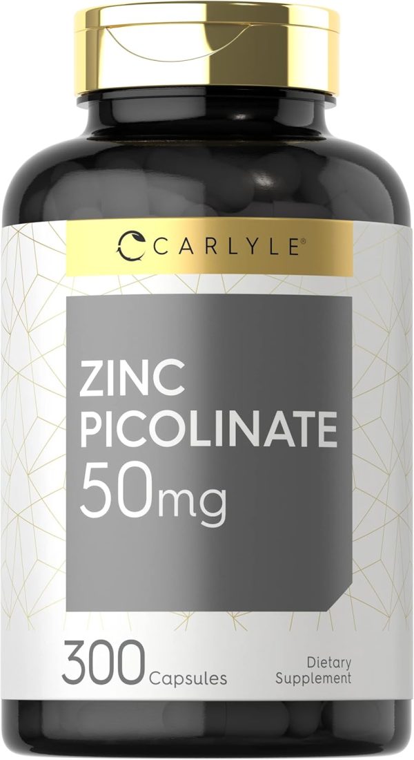 ZINC PICOLINATE 50 mg / 240 Capsulas