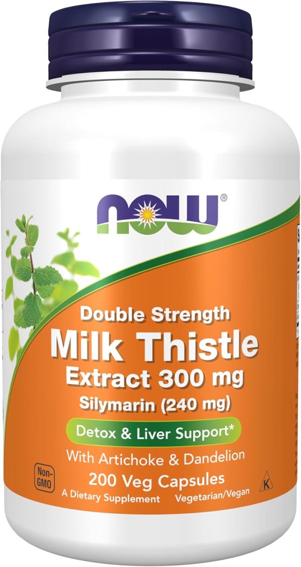 Milk Thistle 300 mg | 200 Cápsulas Veganas